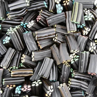 Botti di liquirizia riempite