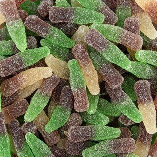 Bottiglia di cola acida