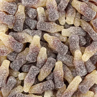 Bottiglie di Cola agli agrumi