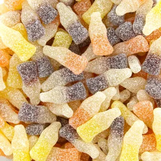 Bottiglie di soda gassata