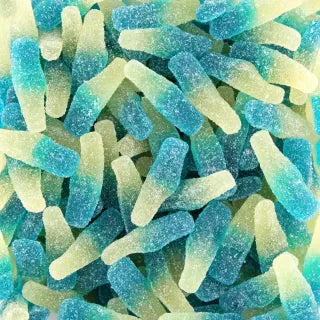 Bottiglie di lampone acido