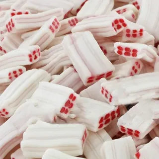 Mattoni bianchi alla fragola