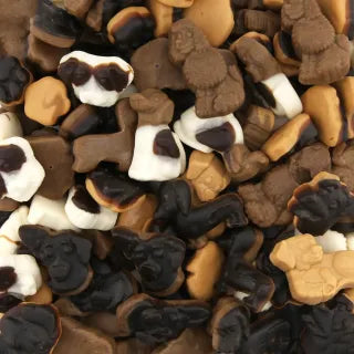 Piccoli cani di liquirizia