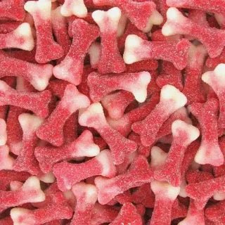 Dolci ossa rosse e bianche