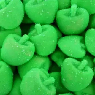 Mele verdi e piatte e tenere