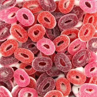 Anelli di frutti rossi
