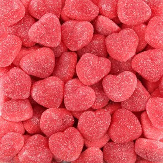 Cuore ripieno di fragola aspra